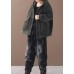 fine plussize snow jackets hooded outwear green short women coats